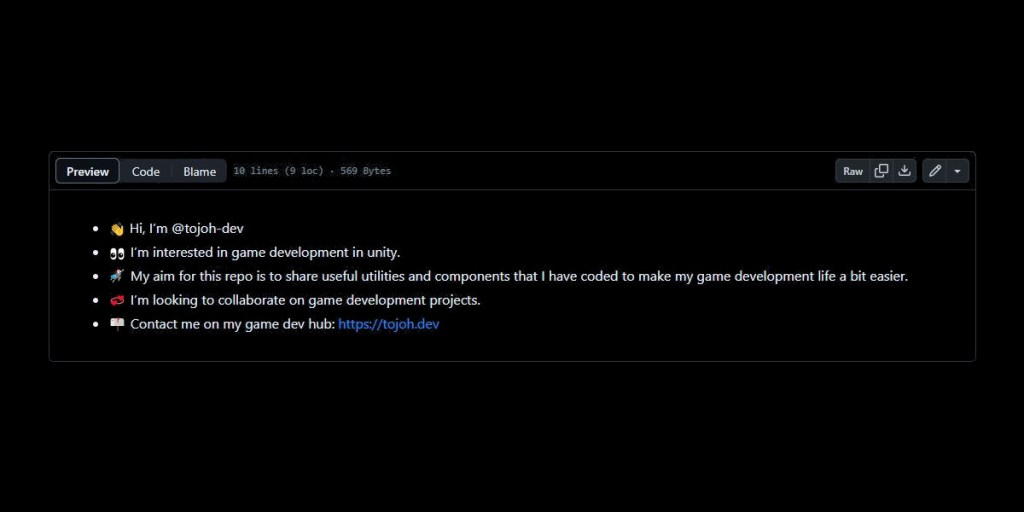 Tojoh.Dev on GitHub